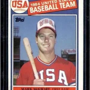Mark McGwire 1985 ToppsRC Olympic 401