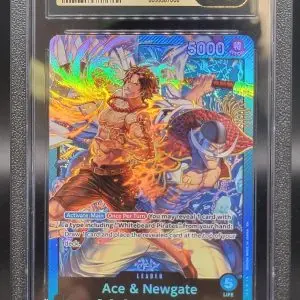 Ace & Newgate One Piece Leader ST22-001 CGC Pristine 10
