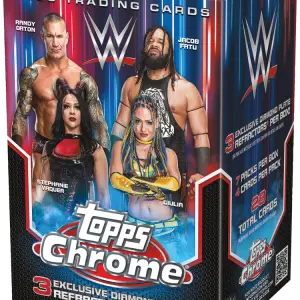 2026 Topps Chrome WWE Blaster Box