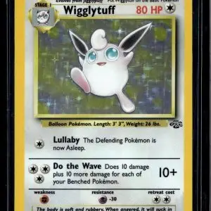 Wigglytuff Pokemon Jungle (16) Holo 16/64