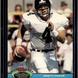 Brett Favre Super 1991 Stadium ClubBowl RC Atlanta Falcons 94