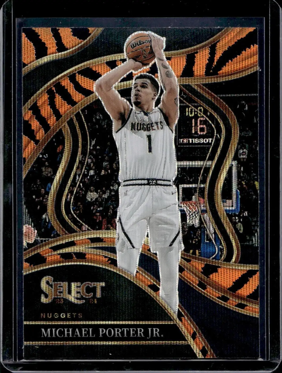 Michael Porter Jr. 2023-24 Panini Select Tiger Prizm Denver Nuggets 223