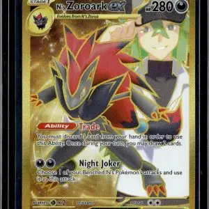 N's Zoroark ex Pokemon SV09: Journey Together 189/159