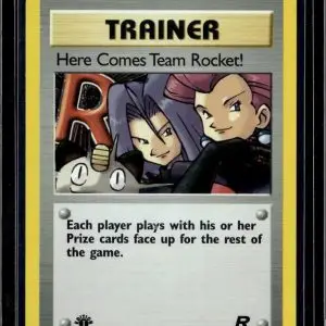 Here Comes Team Rocket! (15) Pokemon Team Rocket 1st Edition Holo 15/82