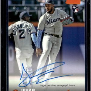 Jerar Encarnacion 2023 Stadium Club Auto /5 RC Miami Marlins SCBA-JE