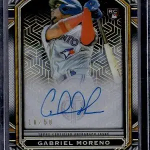 Gabriel Moreno 2023 Topps TributeAuto /50 Toronto Blue Jays IPA-GM