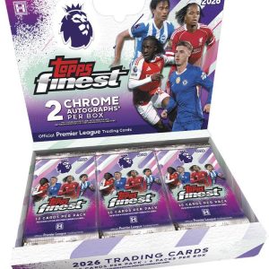 2025-26 Topps Finest Premiere League EPL Soccer Hobby Box