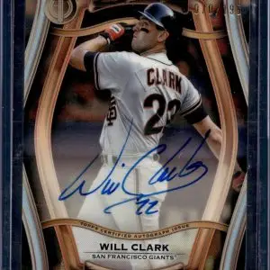 Clark Pillars 2025 Topps Tribute Willof the Game Auto /199 Giants PTGA-WC
