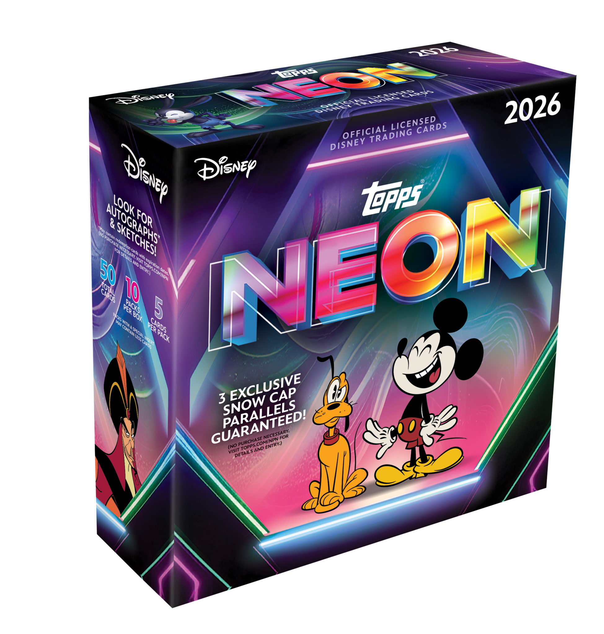 2026 Topps Disney Neon Mega Box