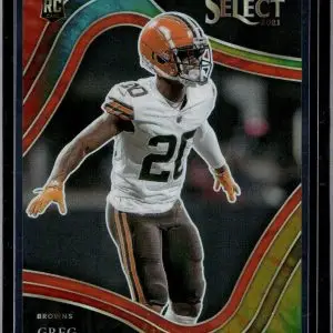 Greg Newsome II 2021 Panini Select Tie-Dye Prizm /25 RC Cleveland Browns 387