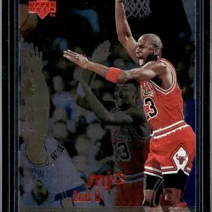 Michael Jordan 1998 Upper Deck MJx Foil Chicago Bulls 62