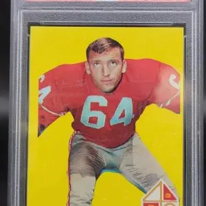 Dave Wilcox 1969 Topps San Francisco 49ers 44 PSA 4