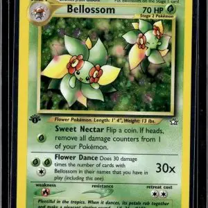 Bellossom Pokemon Neo Genesis 1st Edition Holo 3/111