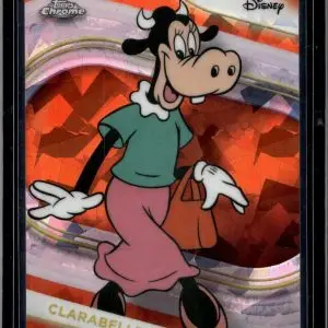 Clarabelle Cow 2025 Topps Chrome Disney Orange /25 165
