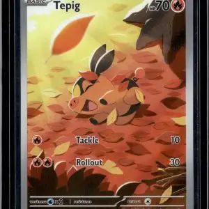 Tepig Pokemon SV: White Flare 096/086