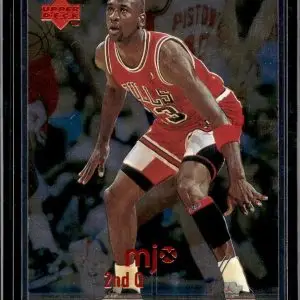 Michael Jordan 1998 Upper Deck MJx Foil Chicago Bulls 65