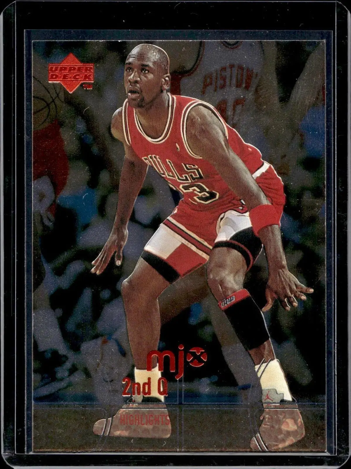 Michael Jordan 1998 Upper Deck MJx Foil Chicago Bulls 65