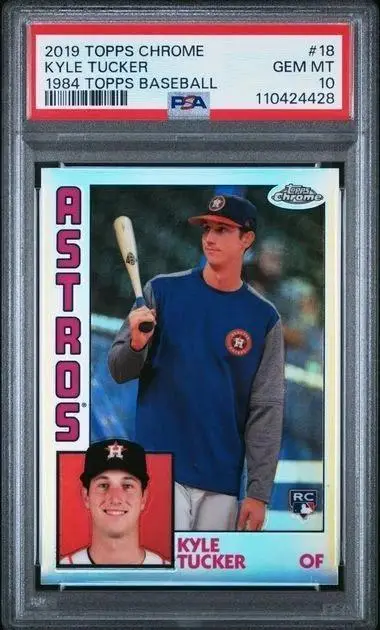 Kyle Tucker 2019 Topps Chrome 1984 RC Houston Astros 84TC-18 PSA 10