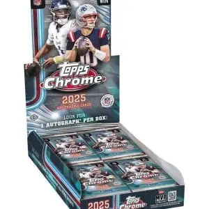 2025 Topps Chrome Football Hobby Box