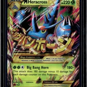 Heracross EX (Secret) Pokemon XY - Furious Fists M 112/111