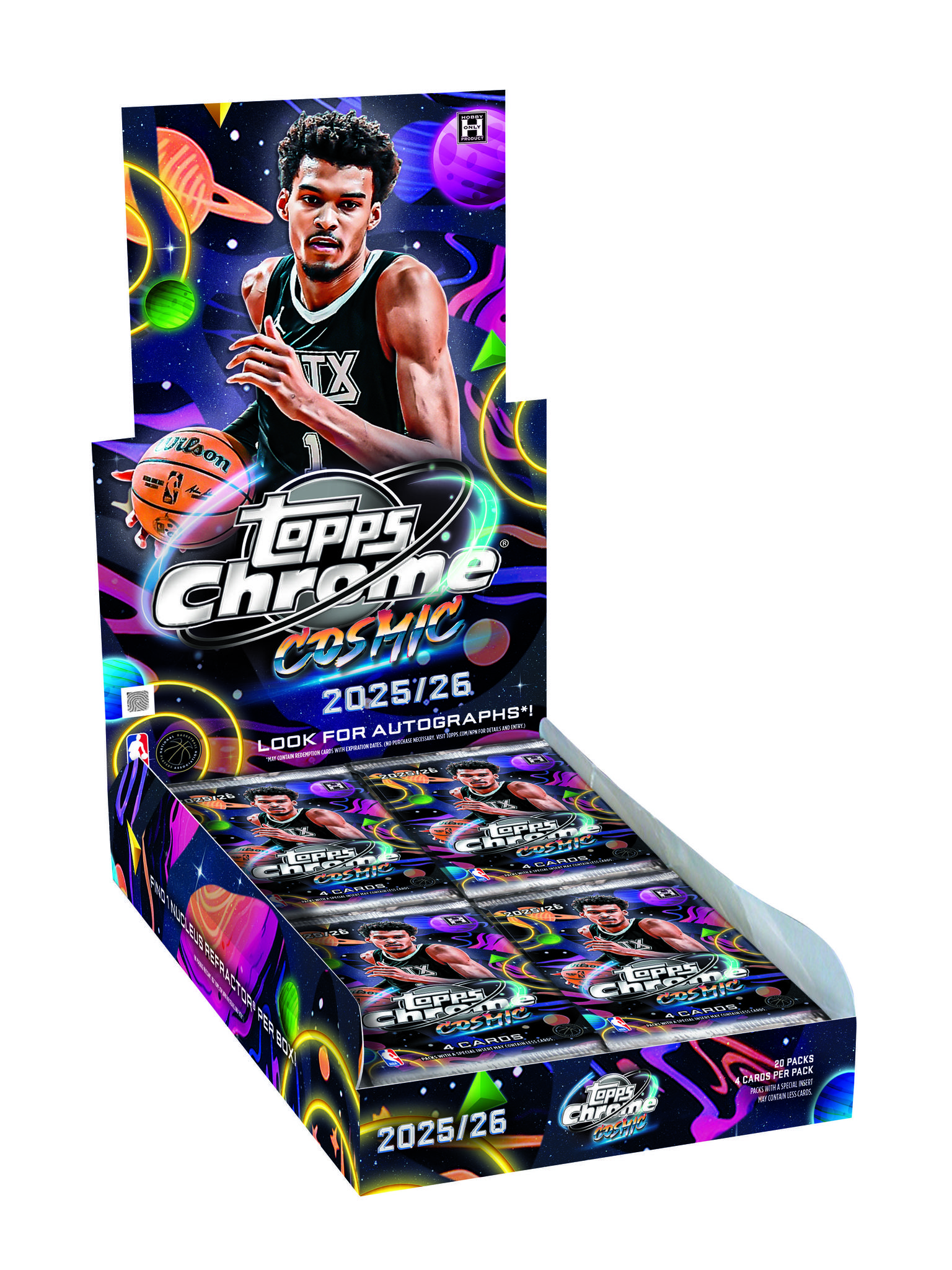 2025-26 Topps Cosmic Chrome Basketball Hobby Box