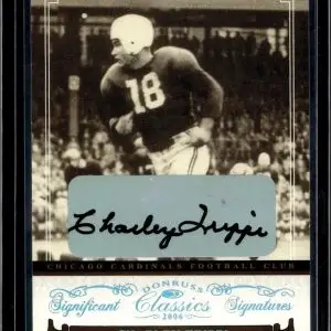 Charley Trippi 2006 Donruss Classics Gold Auto /25 Chicago Cardinals 268
