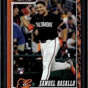 Samuel Basallo 2026 Topps Team Color Border RC Baltimore Orioles 104