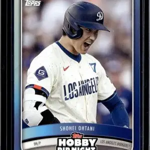 Shohei Ohtani 2025 Topps Hobby Rip Night Blue Los Angeles Dodgers 1