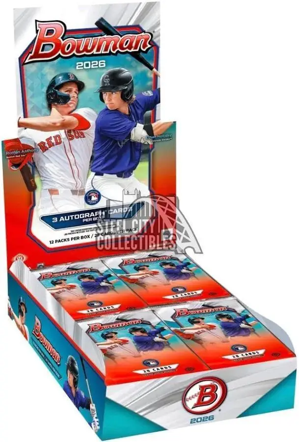 2026 Bowman Baseball Jumbo Box