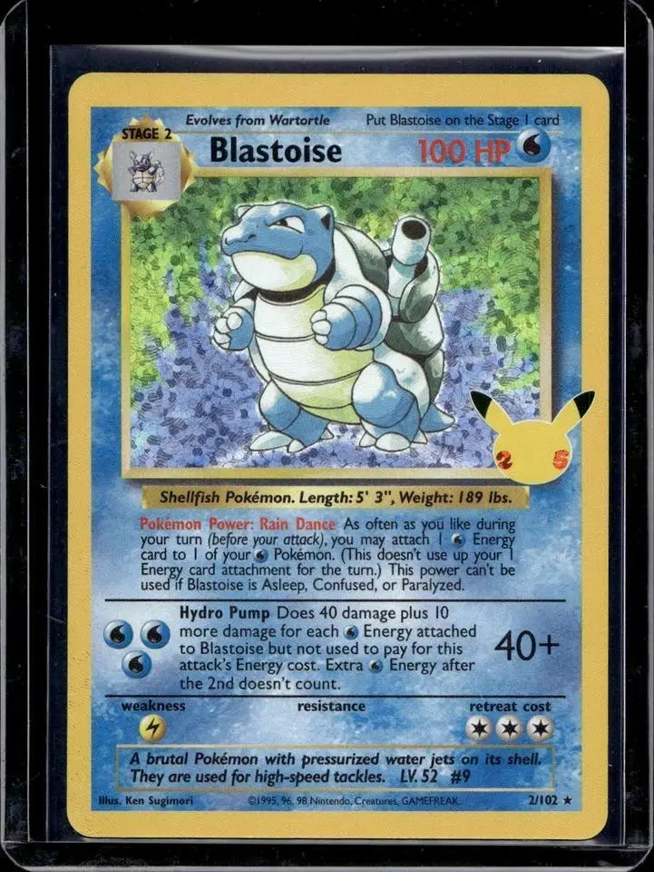 Blastoise Pokemon Celebrations: Classic Collection  2/102