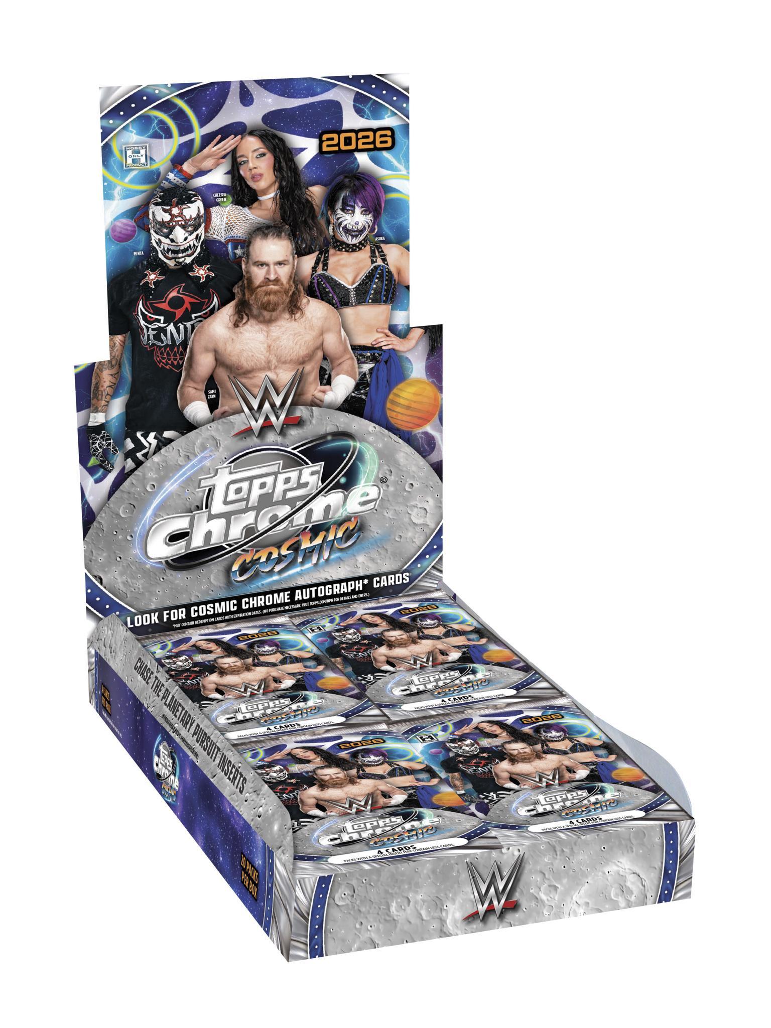 2026 Topps Cosmic Chrome WWE Wrestling Hobby Box