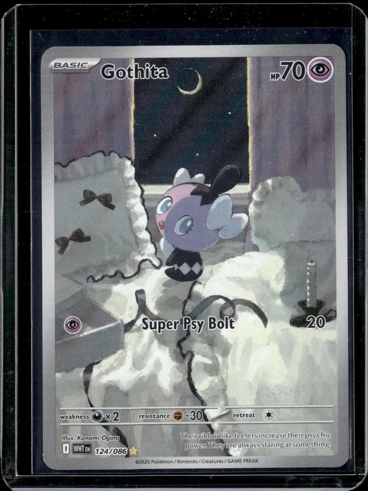 Gothita Pokemon SV: White Flare 124/086