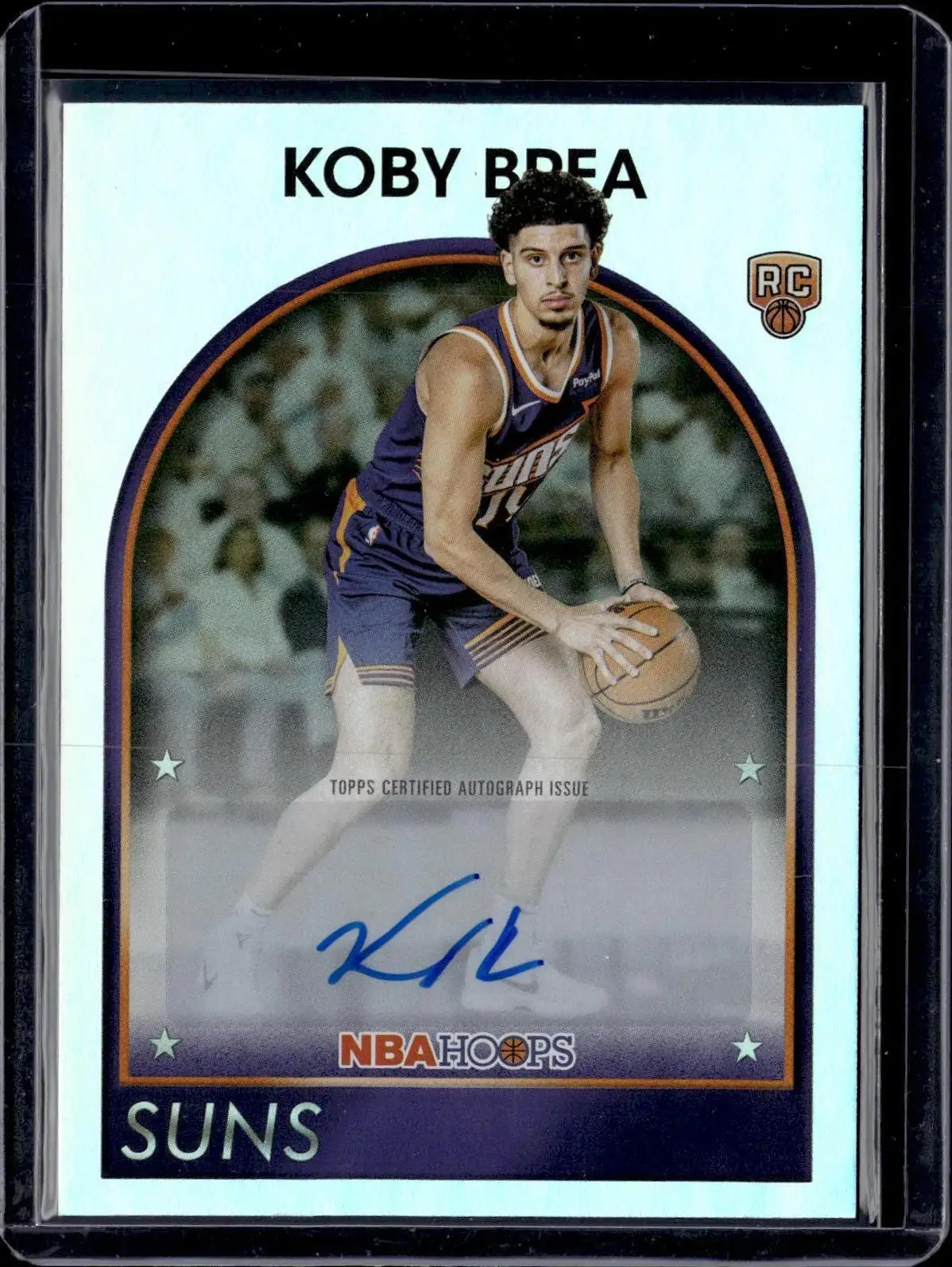 Koby Brea 2025-26 Hoops 1989 Auto Rookie Phoenix Suns 89S-KB