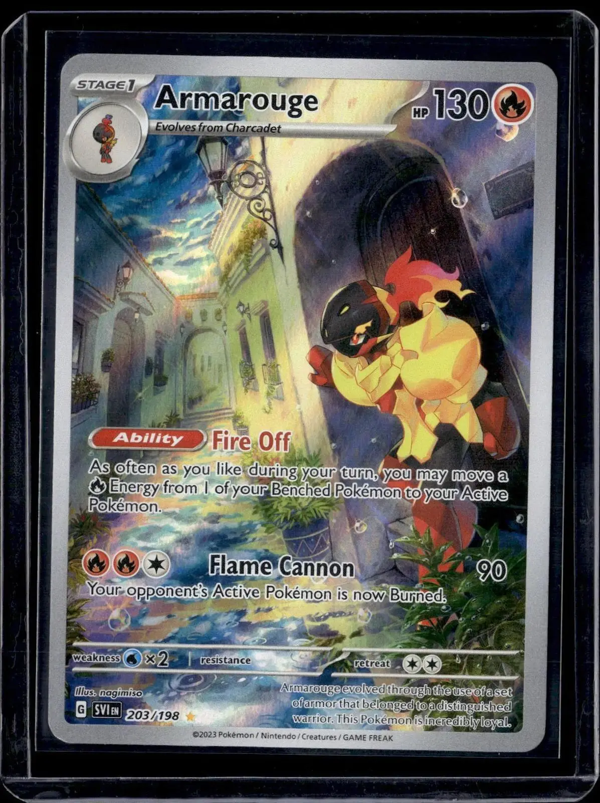 Armarouge Pokemon SV01: Scarlet & Violet Base Set 203/198
