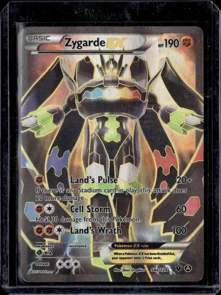 Zygarde EX Pokemon Alternate Art Promos54a/124