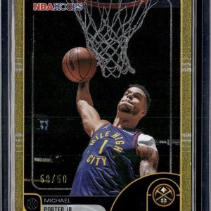 Michael Porter Jr. 2025-26 Hoops Gold Pixel /50 Denver Nuggets 183