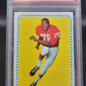 Bobby Bell 1964 Topps Rookie RC Kansas City Chiefs 90 PSA 7