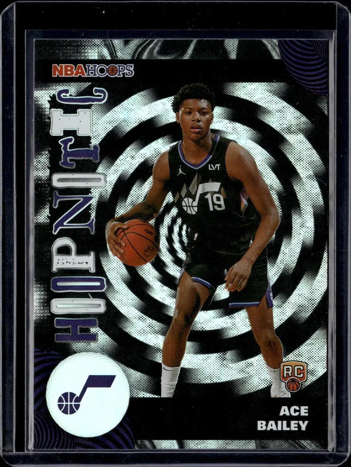 Ace Bailey 2025-26 Hoops Hoopnotic SSP Rookie Utah Jazz HN-30