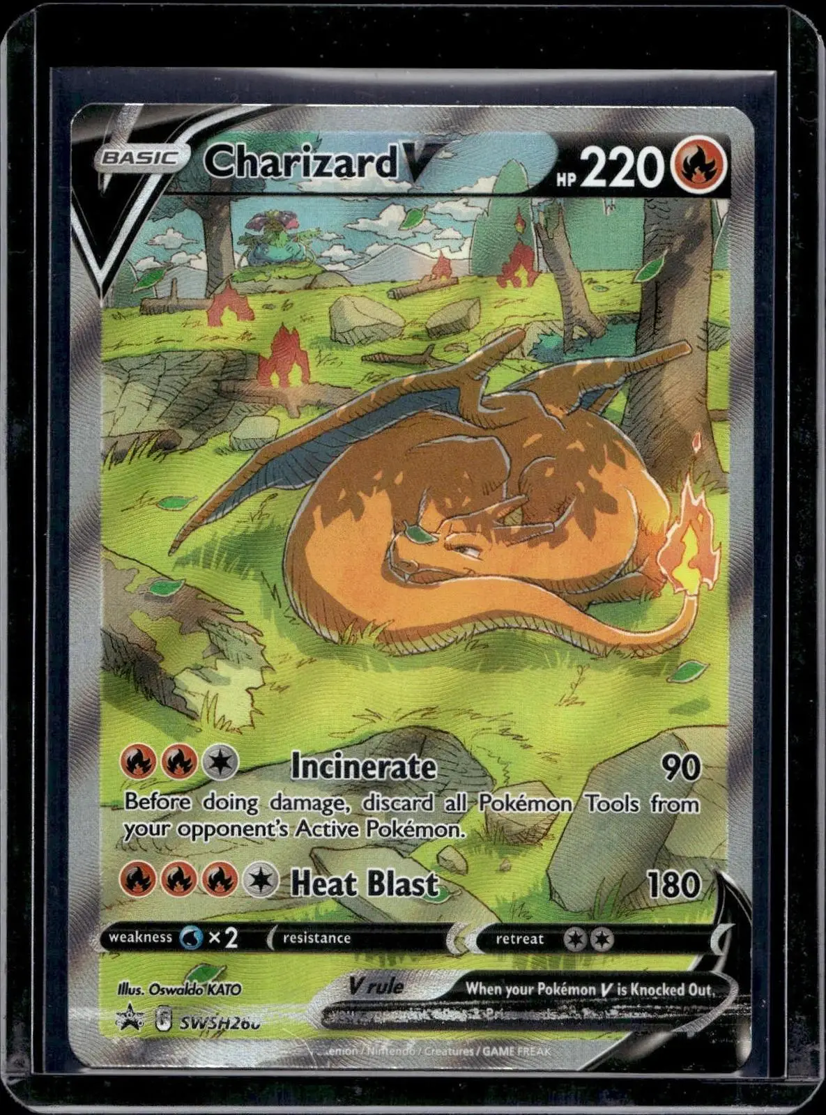 Charizard V Pokemon SWSH: Sword & Shield Promo Cards SWSH260