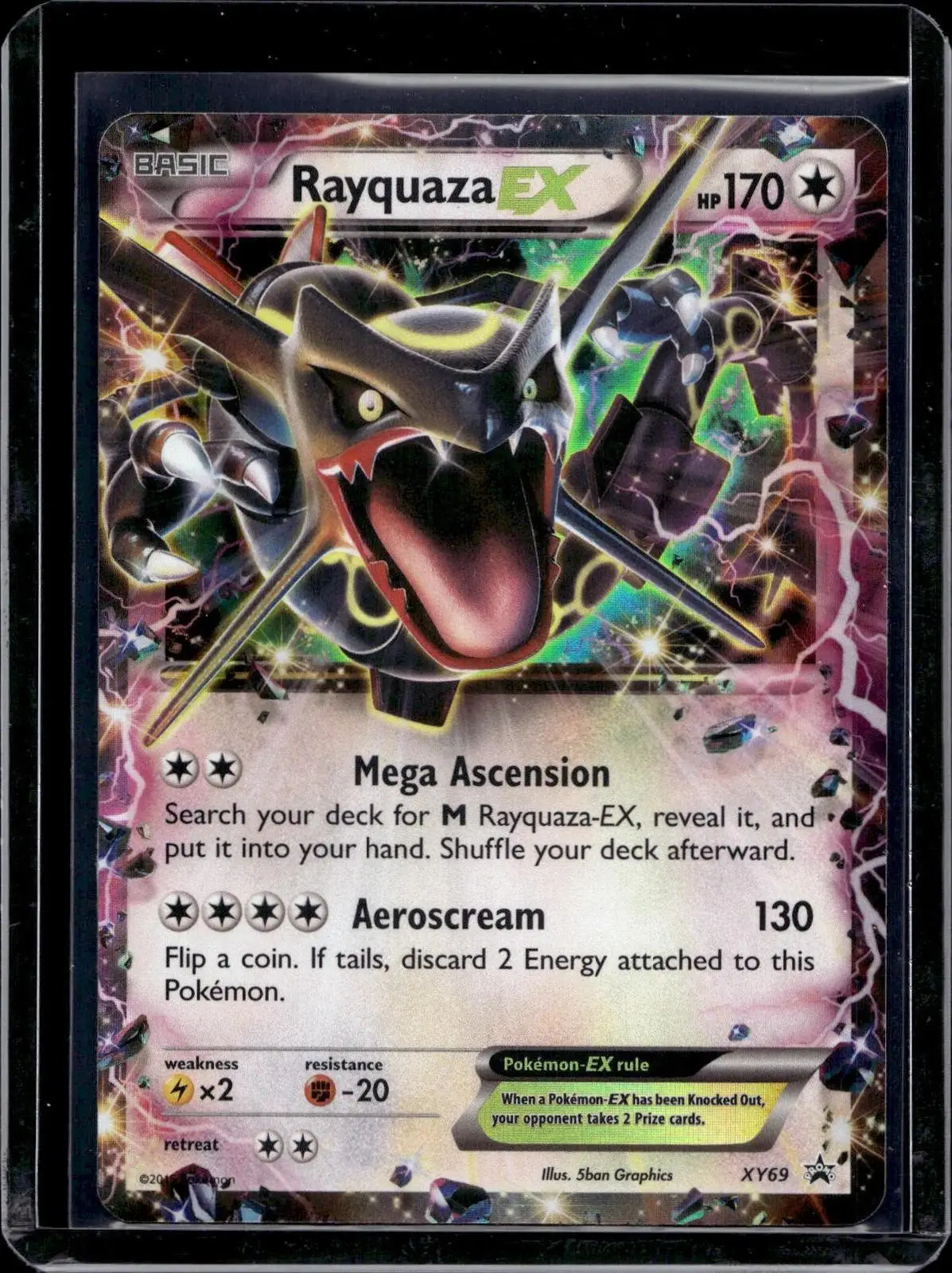 Rayquaza EX Pokemon XY Promos (Shiny) XY69