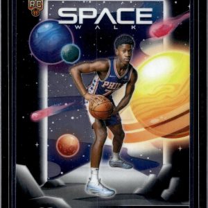 VJ Edgecombe 2025-26 Topps Cosmic Chrome Space Walk RC Philadelphia 76ers SW-14