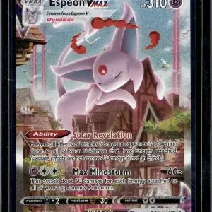 Espeon Pokemon SWSH08: Fusion Strike VMAX (Alternate Art Secret) 270/264