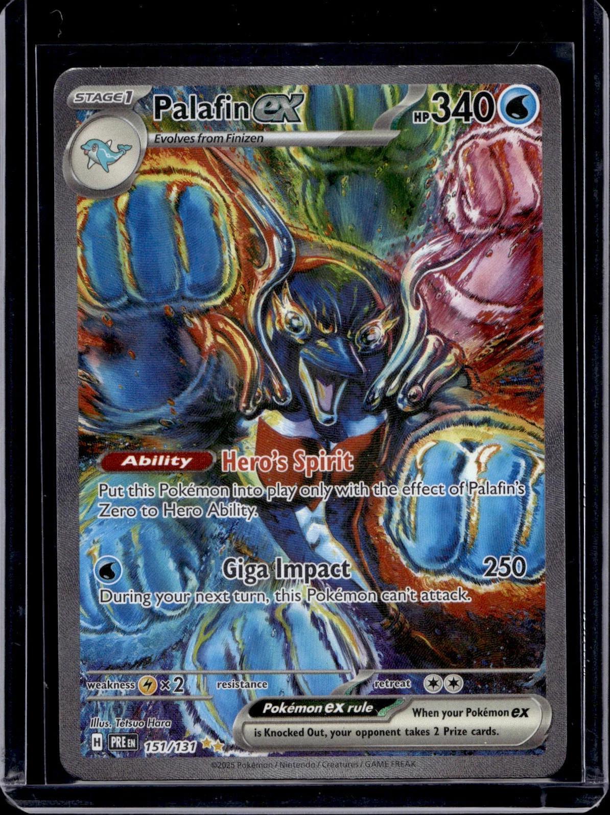 Palafin ex Pokemon SV: Prismatic Evolutions 151/131