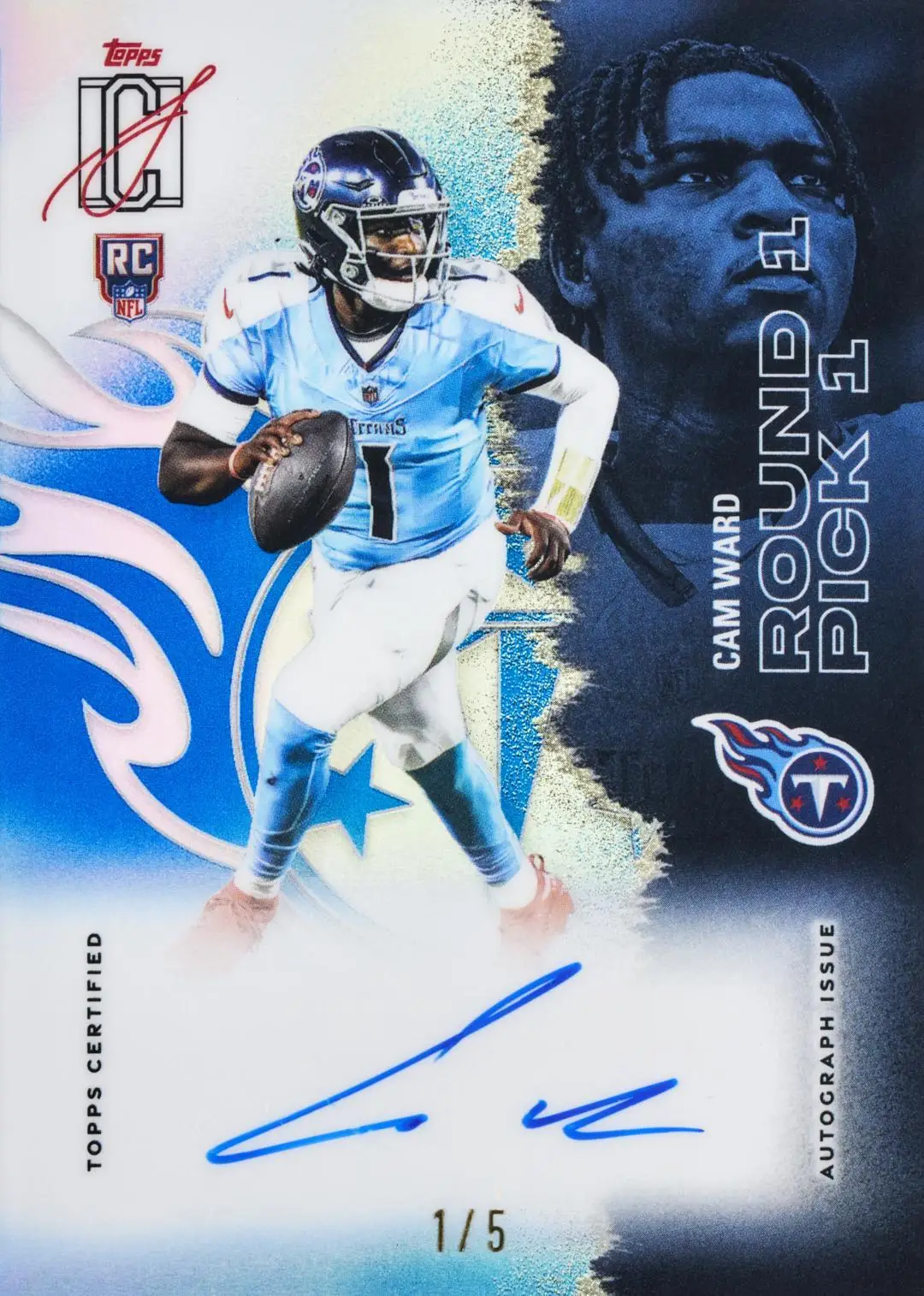 2025 Topps Signature Class NFL Football Hobby Jumbo Box - Image 8