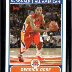 Derrick Rose 2007 Topps McDonald's All-American Game  DR