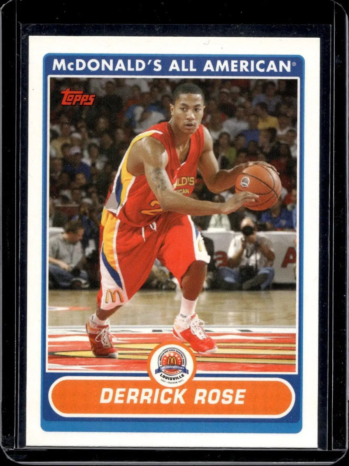 Derrick Rose 2007 Topps McDonald's All-American Game  DR