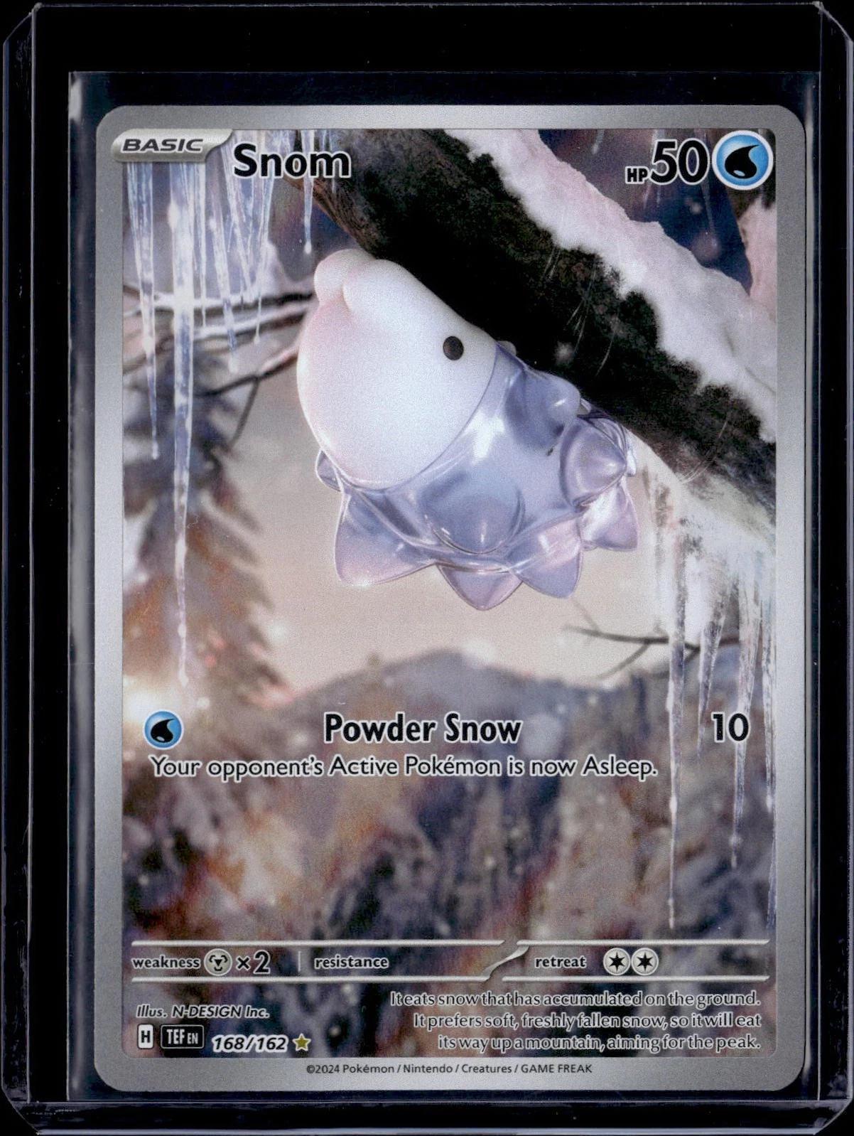 Snom Pokemon SV05: Temporal Forces 168/162