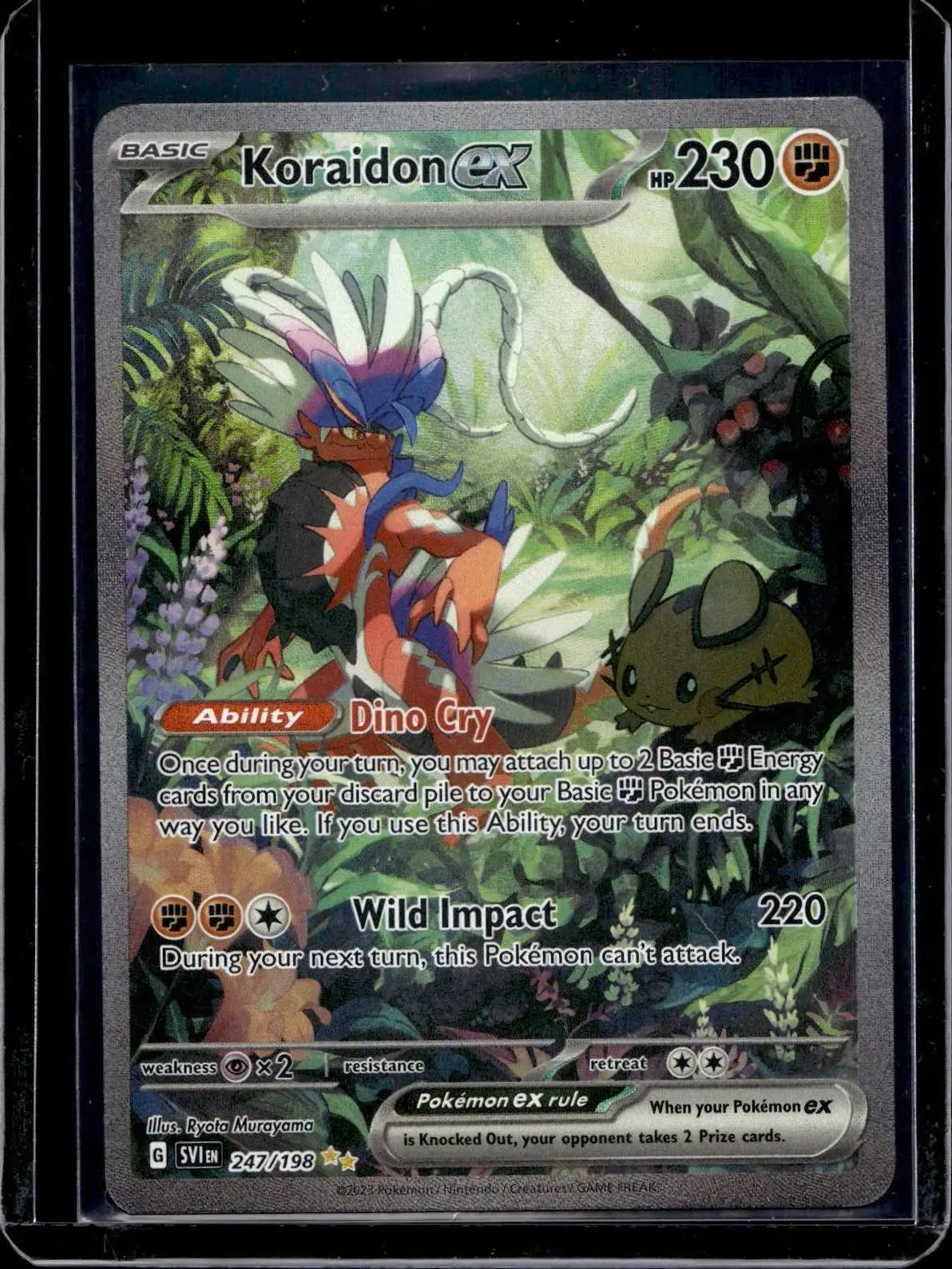 Koraidon Pokemon SV01: Scarlet & Violet Base Set ex 247/198
