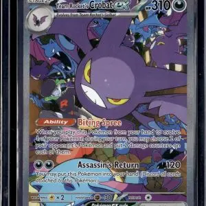 Team Rocket's Crobat ex Pokemon SV10: Destined Rivals 234/182