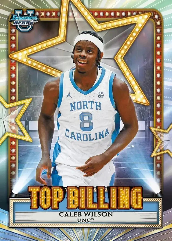2025-26 Bowman University Best Basketball Hobby Box - Image 3
